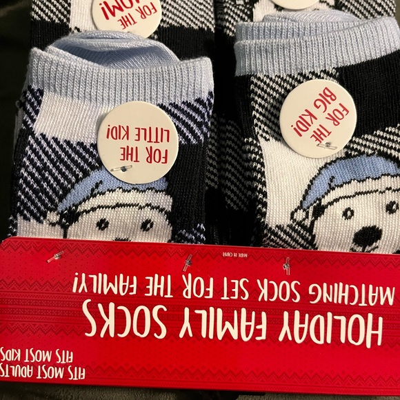 Holiday Family Socks. NWT - Picture 2 of 3